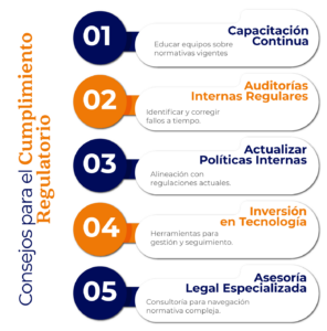 Consejos para el Cumplimiento Regulatorio